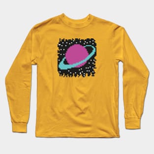 PixelArt Planet Long Sleeve T-Shirt
